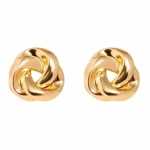 Boucle d'oreille cyclone or