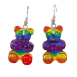 Boucle d'oreille bonbon