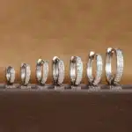 Boucles d'oreilles Huggie minimales en acier inoxydable, 1 paire, petit cristal de zircone, Helix fine, Tragus, Cartilage, bijoux de perçage 5