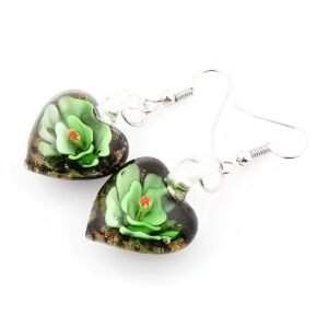 Boucle d'oreille verre de Murano