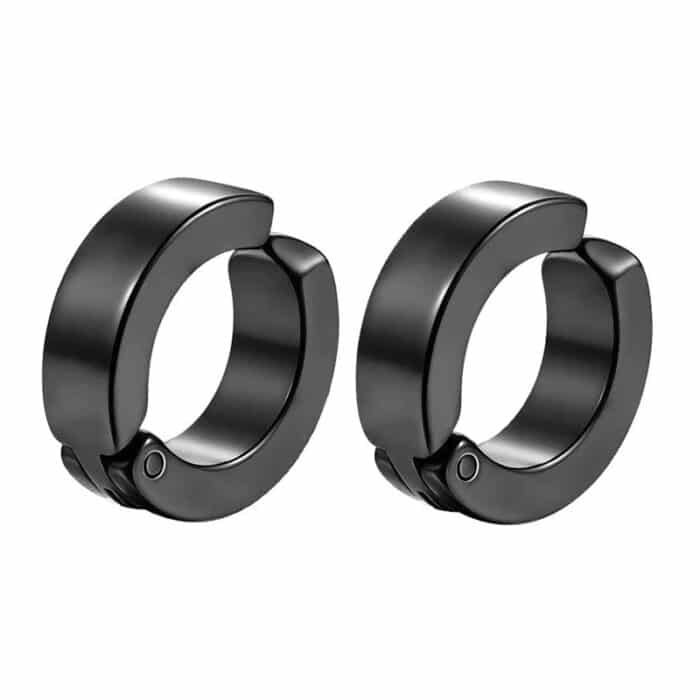 Boucle d'oreille anneau sans trou