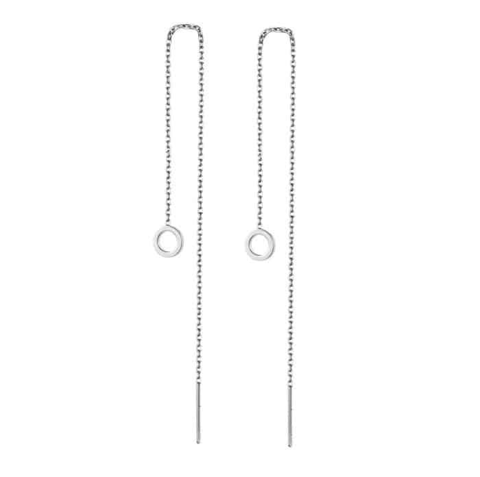 Boucle d'oreille avec chaine