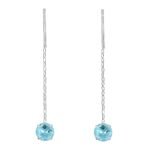 Boucle d'oreille chaine 1 trou