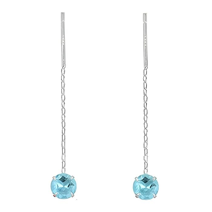 Boucle d'oreille chaine 1 trou