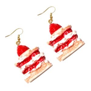 Boucles d'oreilles gateau