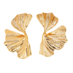 Boucle d'oreille ginkgo