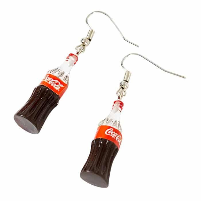 Boucle d'oreille Coca Cola
