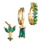Composition boucle d'oreille 3 trous