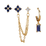 Composition boucle d'oreille 4 trous