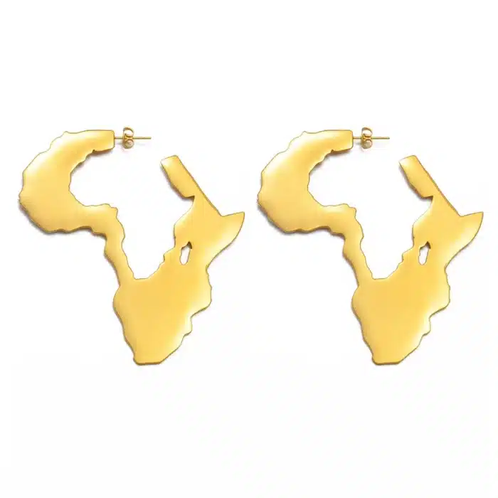 Boucle d'oreille Afrique