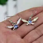 The Legend of Triforce Navi DstressBoucles d'oreilles pour femmes, breloque simple classique, alliage, bijoux, accessoires, cadeau 6