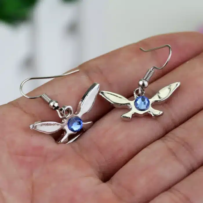 The Legend of Triforce Navi DstressBoucles d'oreilles pour femmes, breloque simple classique, alliage, bijoux, accessoires, cadeau 6