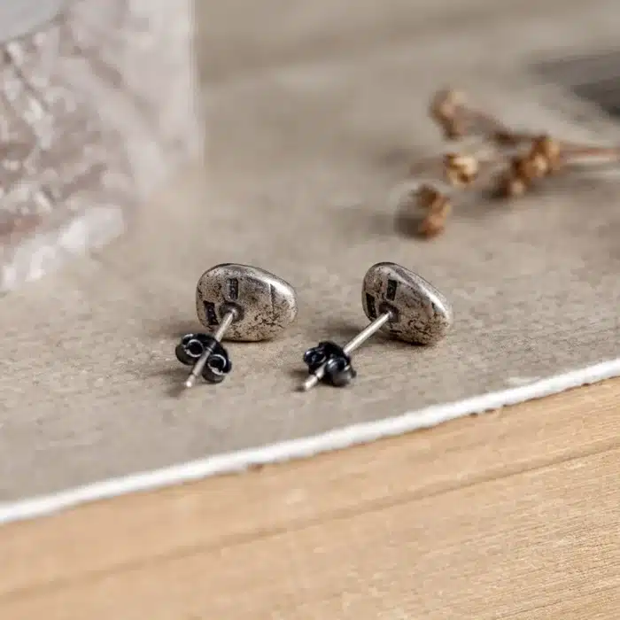 Boucles d'oreilles en grains de café en argent regardé 925 pour hommes et femmes, boucles d'oreilles punk, bijoux vintage, fête de mariage, filles 10