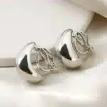 Clip d'oreille en forme de gouttelette de luxe léger français, sans trous d'oreille, accessoires de boucles d'oreilles simples et lisses de haute qualité pour femmes, nouvelle collection 10