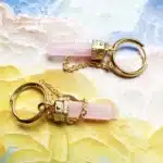 Boucles d'oreilles créoles plaquées or, lune, Quartz Rose, bijoux fins européens pour femmes, cadeau Vintage en argent Sterling 925 véritable 6