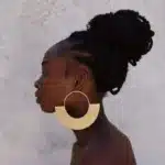 KDLUN-Boucles d'oreilles pendantes en or pour femmes africaines, grandes boucles d'oreilles pendantes en métal, bijoux de déclaration, fête de mariage, accessoires de mode, cadeau 2