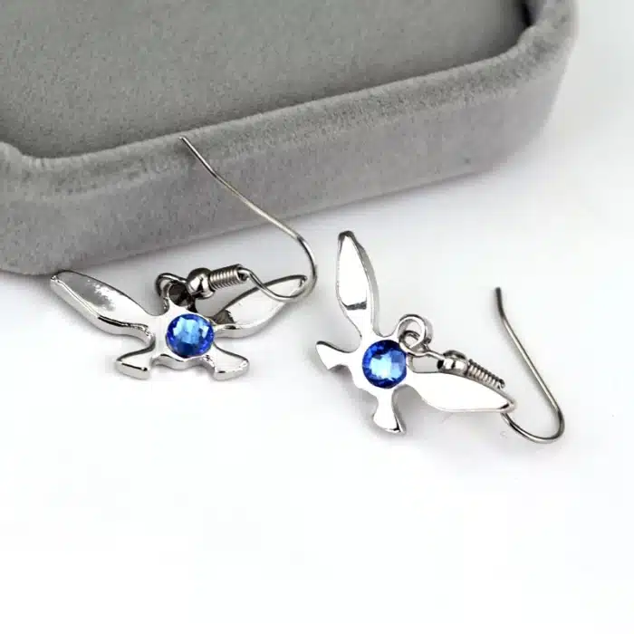 The Legend of Triforce Navi DstressBoucles d'oreilles pour femmes, breloque simple classique, alliage, bijoux, accessoires, cadeau 4