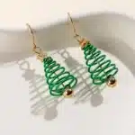 Boucles d'oreilles créatives en forme d'arbre de noël pour femmes et filles, nouvelle mode en alliage, bijoux cadeaux de fête de Festival de bonne année 2