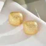 Boucles d'oreilles géométriques coréennes en métal givré, Clips d'oreille simples, personnalité de la mode, Non percés, bijoux cadeau pour femmes, nouvelle collection 2024 6