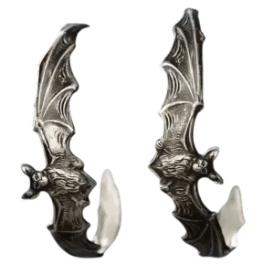 Boucle d'oreille chauve souris