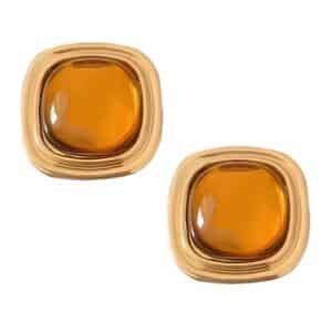 Boucles d'oreilles clip vintage