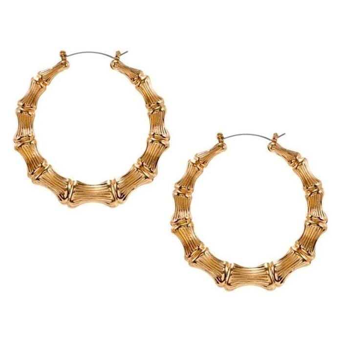 Boucle d'oreille créole ethnique