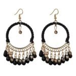 Boucle d'oreille ethnique boheme