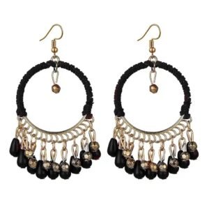 Boucle d'oreille ethnique boheme