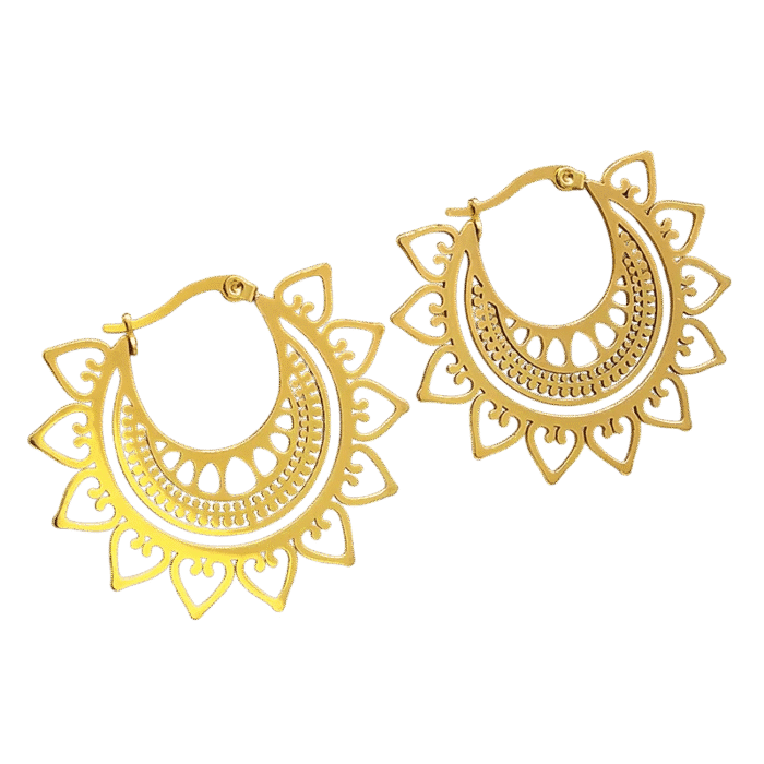 Boucles d'oreilles ethniques fantaisie