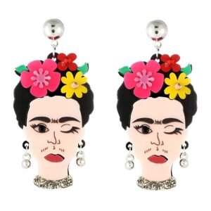 Boucles d'oreilles Frida Kahlo