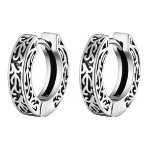 Boucle d'oreille homme ethnique