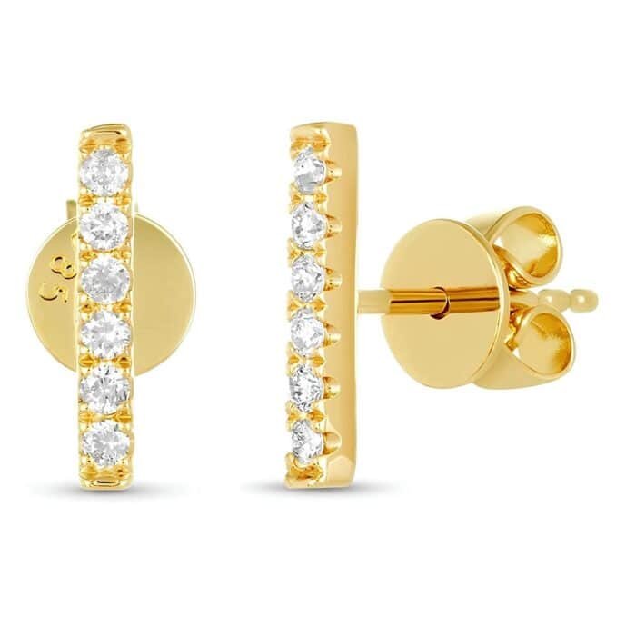 Boucle d'oreille lobe femme
