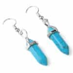 Boucle d'oreille pierre lithotherapie