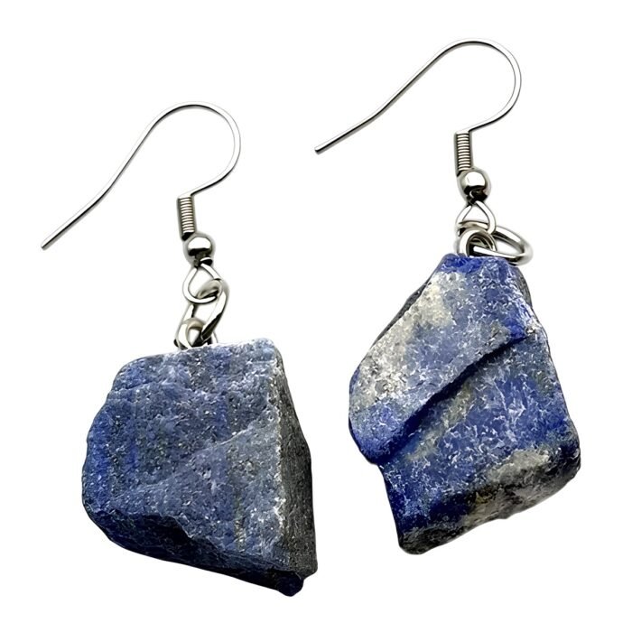 Boucle d'oreille pierre naturelle