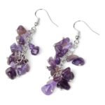 Boucles d'oreilles pierres naturelles
