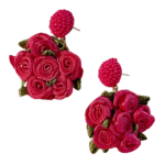 Boucles d'oreilles roses