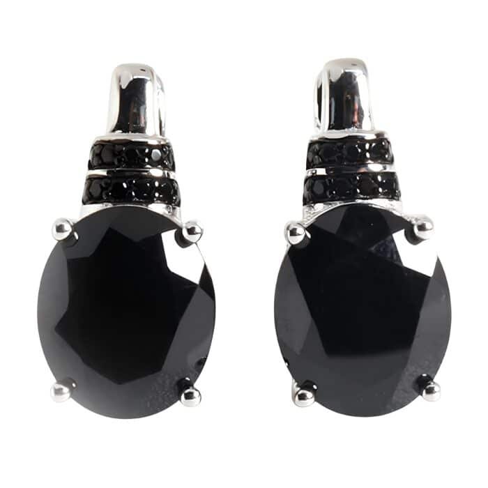 Boucles d'oreilles spinelle