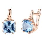 Boucles d'oreilles topaze