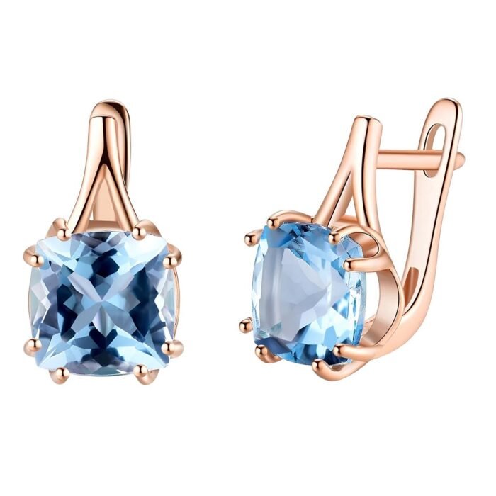 Boucles d'oreilles topaze