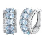 Boucles d'oreilles topazes
