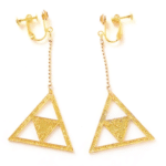 Boucle d'oreille Triforce Zelda