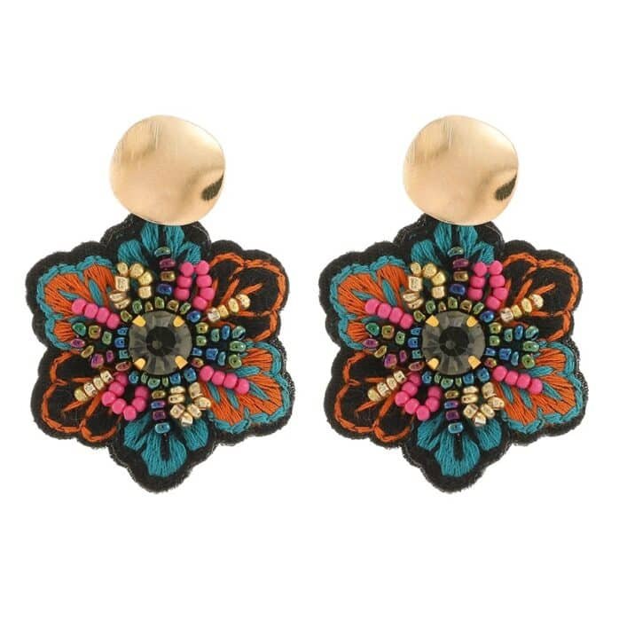 Boucle d'oreille femme fait main