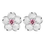 Boucle d'oreille fleur de cerisier