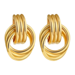 Boucle d'oreille noeud antillais