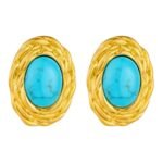 Boucles d'oreilles turquoises