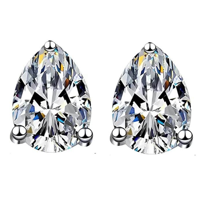 Boucle d'oreille femme goutte