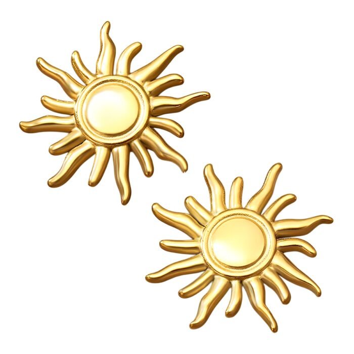 Boucles d'oreilles Soleil