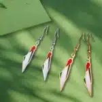 YILUOCD-Boucles d'oreilles pendantes carte de la Palestine pour femmes, Boucles d'oreilles en acier inoxydable, Géographie de l'état, Bijoux fantaisie, Vente en gros 4
