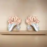 Orstarry 925 en argent Sterling fleurs de nénuphar boucles d'oreilles boucles d'oreilles pour dame S925 bijoux fête anniversaire cadeaux à la mode 3