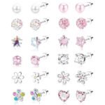 Boucles d'oreilles enfant a visser
